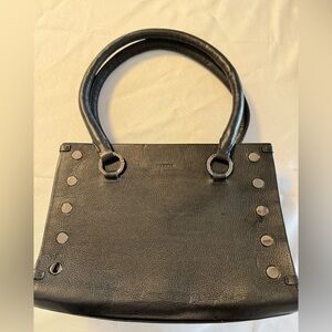Hammitt Black Leather Satchel/Crossbody/shoulder Tote